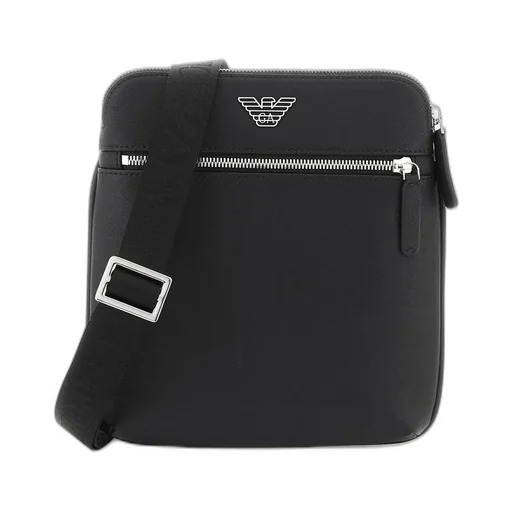 Emporio Armani Logo Plaque Small Messenger Bag