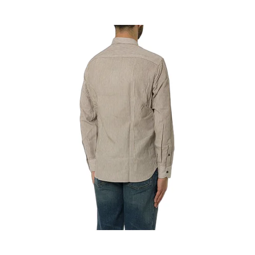 Emporio Armani Striped Button-Up Shirt