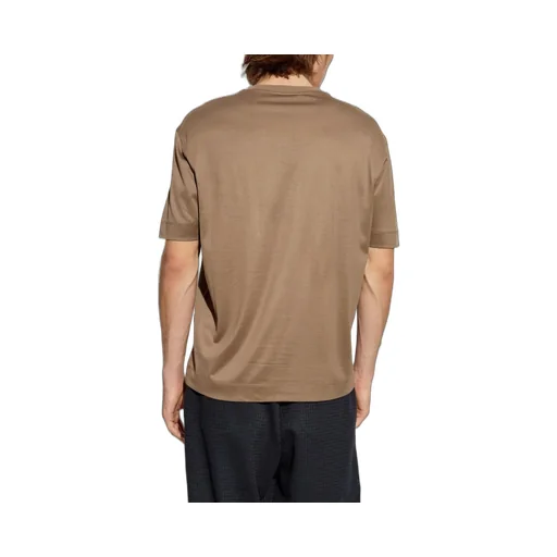 Emporio Armani Logo Patch Crewneck T-Shirt