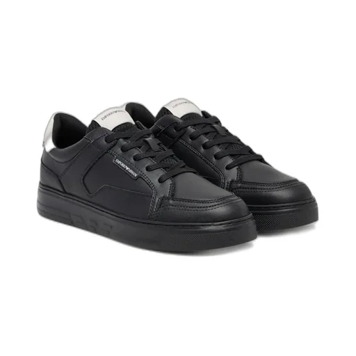 Emporio Armani Logo Printed Low-Top Sneakers
