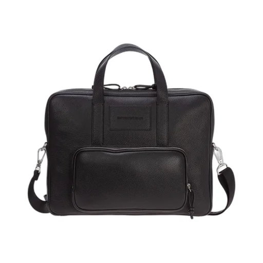 Emporio Armani Logo Detailed Briefcase