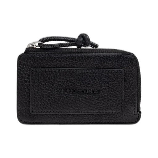 Emporio Armani Logo Embossed Card Holder