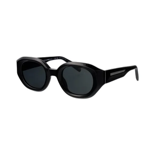 Emporio Armani Irregular-Frame Sunglasses