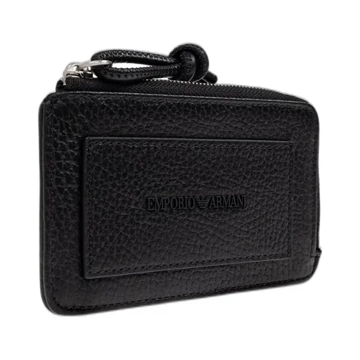 Emporio Armani Logo Embossed Card Holder