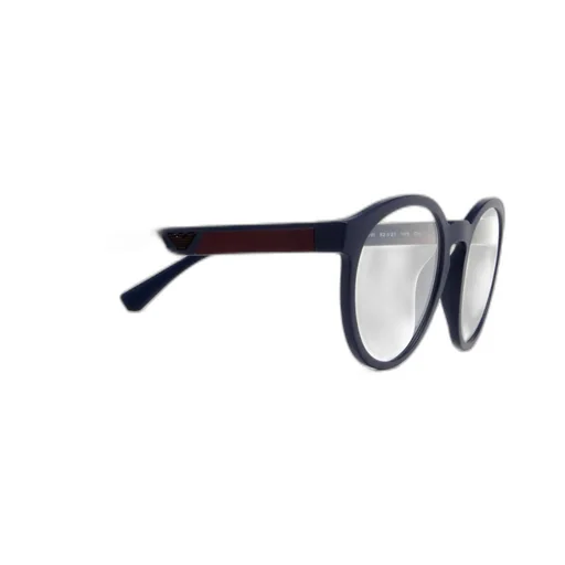 Emporio Armani Round Frame Clip-On Glasses