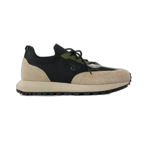 Emporio Armani Logo Patch Sneakers