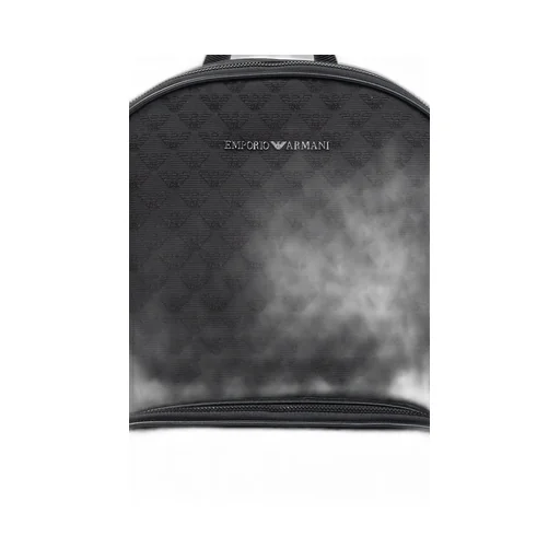Emporio Armani Logo Lettering Zipped Backpack
