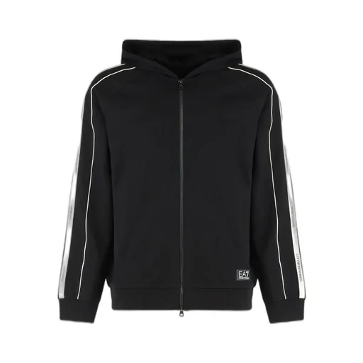 Emporio Armani Long-Sleeved Zipped Hoodie