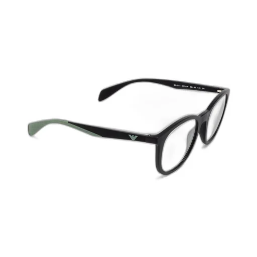 Emporio Armani Round Frame Clip-On Glasses