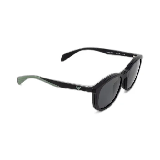 Emporio Armani Round Frame Clip-On Glasses