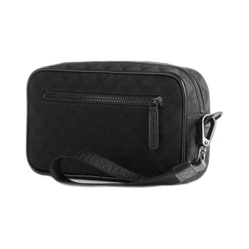 Emporio Armani All-Over Jacquard Wash Bag