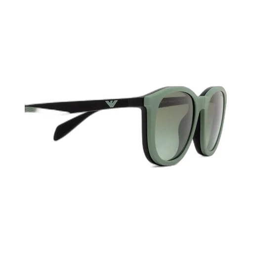 Emporio Armani Round Frame Clip-On Glasses