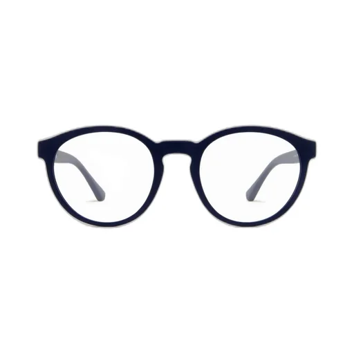 Emporio Armani Round Frame Clip-On Glasses