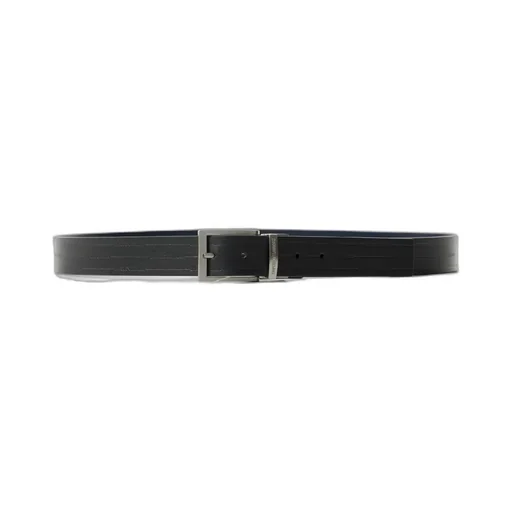 Emporio Armani Logo Engraved Buckled Belt