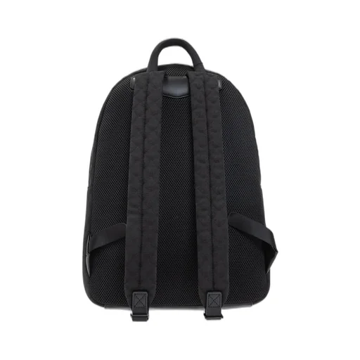 Emporio Armani Logo Lettering Zipped Backpack