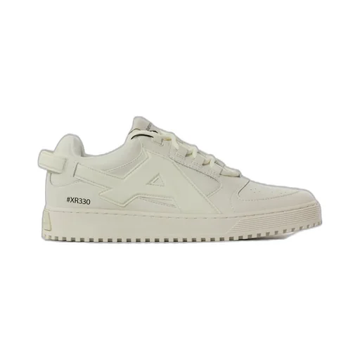 Emporio Armani Round-Toe Lace-Up Sneakers