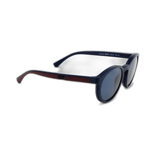 Emporio Armani Round Frame Clip-On Glasses