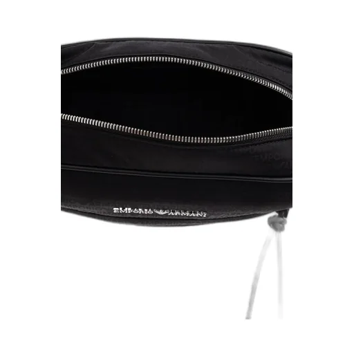 Emporio Armani Logo Lettering Zip-Up Wash Bag