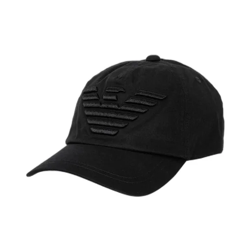 Emporio Armani Logo Embroidered Baseball Cap