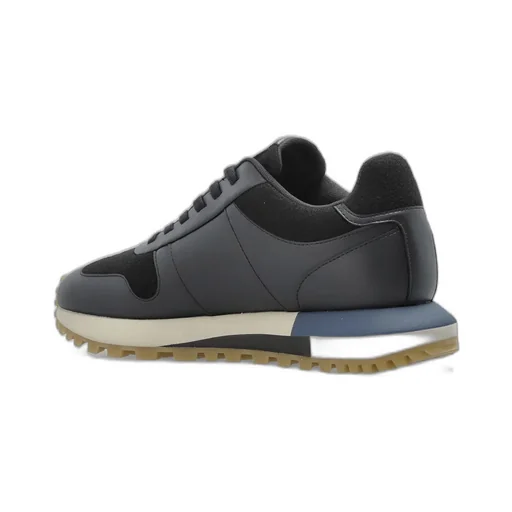 Emporio Armani Logo Embossed Low-Top Sneakers
