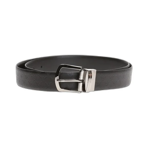 Emporio Armani Logo Embossed Buckle-Fastened Belt