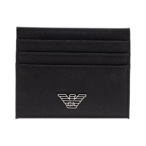 Emporio Armani Logo Plaque Wallet Set