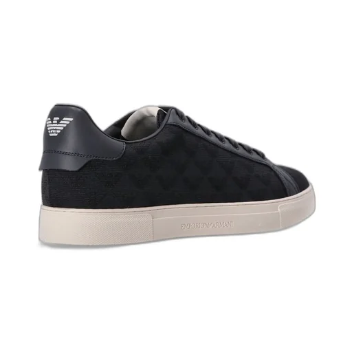 Emporio Armani Eagle-Logo Low-Top Sneakers