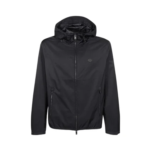 Emporio Armani Logo Patch Water-Repellent Jacket