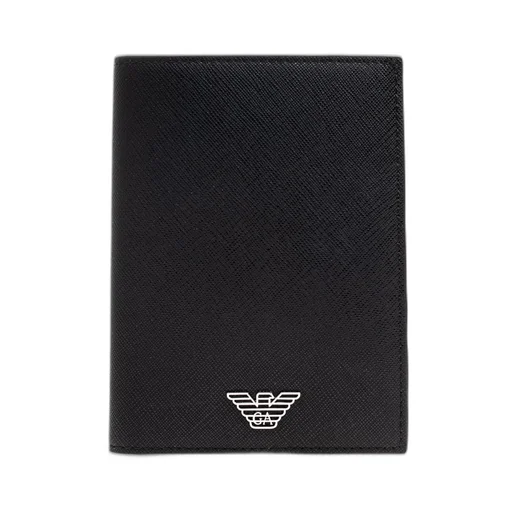 Emporio Armani Logo Plaque Bi-Fold Cardholder