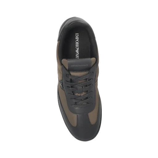 Emporio Armani Logo Printed Low-Top Sneakers