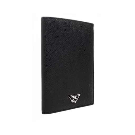 Emporio Armani Logo Plaque Bi-Fold Cardholder