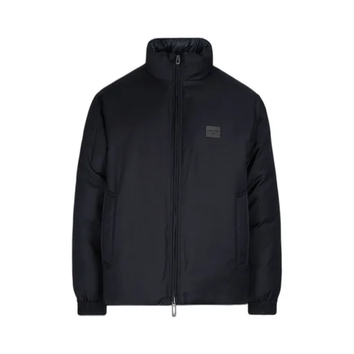 Emporio Armani Zip-Up High Neck Jacket