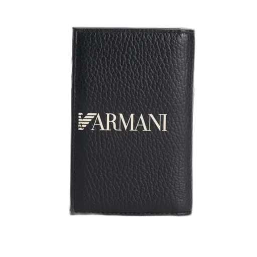 Emporio Armani Logo Printed Bi-Fold Wallet