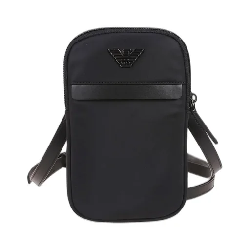 Emporio Armani Logo Patch Zipped Wallet