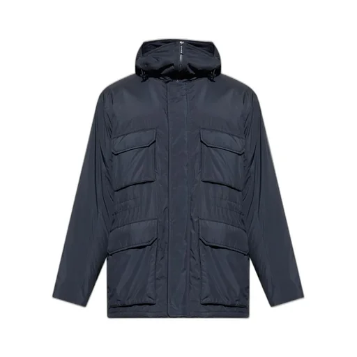 Emporio Armani Pocket Detailed Hooded Jacket
