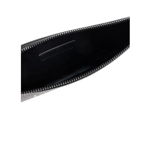 Emporio Armani Logo Printed Zipped Clutch Bag