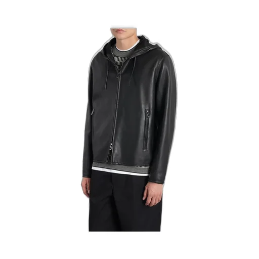 Emporio Armani Zipped Hooded Jacket