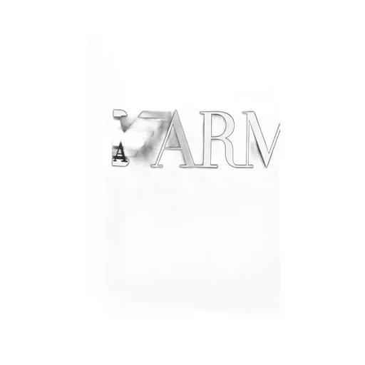 Emporio Armani Logo Printed Zipped Clutch Bag