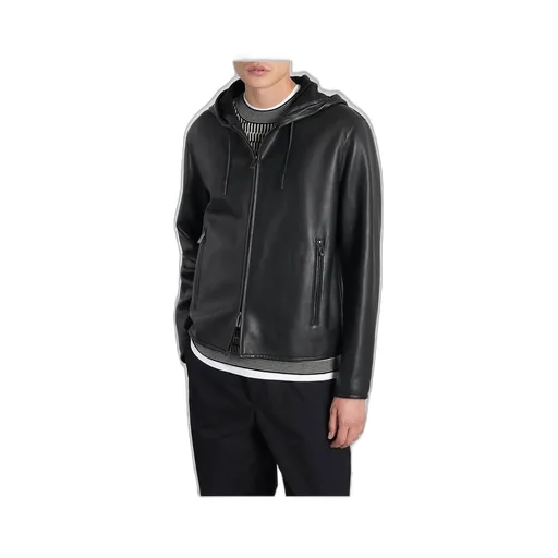Emporio Armani Zipped Hooded Jacket