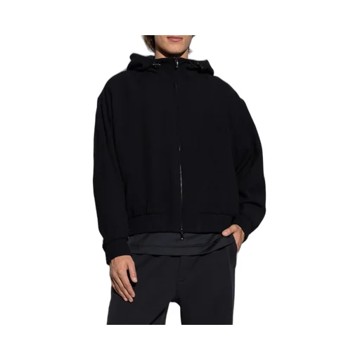 Emporio Armani Zip-Up Hooded Jacket