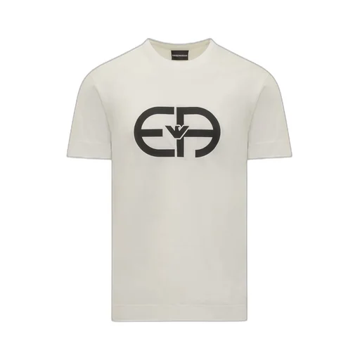 Emporio Armani Logo Printed Crewneck T-Shirt