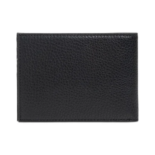 Emporio Armani Logo Lettering Bi-Fold Wallet And Keyring Set