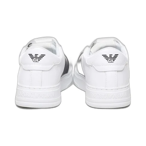 Emporio Armani Logo Printed Lace-Up Sneakers