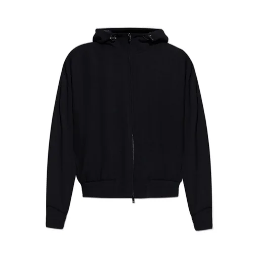 Emporio Armani Zip-Up Hooded Jacket