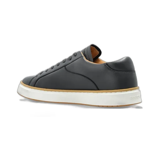 Emporio Armani Logo Embossed Sneakers