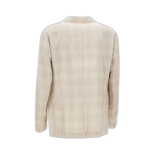 Eleventy Checked Blazer Jacket