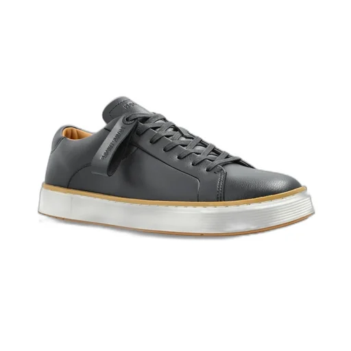 Emporio Armani Logo Embossed Sneakers