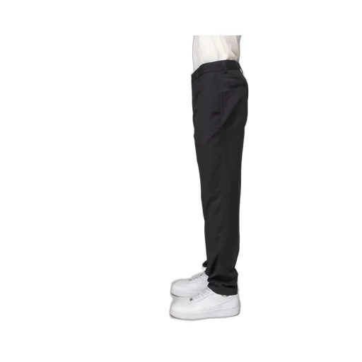 Emporio Armani Logo Plaque Pleated Trousers