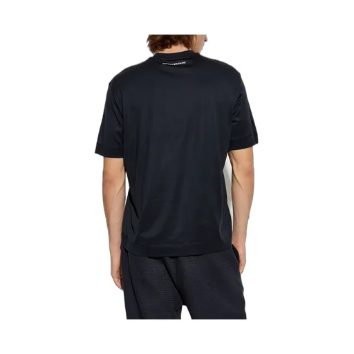Emporio Armani Embroidered Crewneck T-Shirt