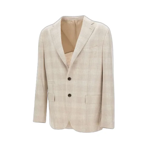 Eleventy Checked Blazer Jacket